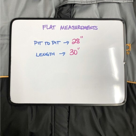 Vintage Alberta Transport Foreman Bomber Style Black Grey Winter Coat XXL - Picture 5 of 16